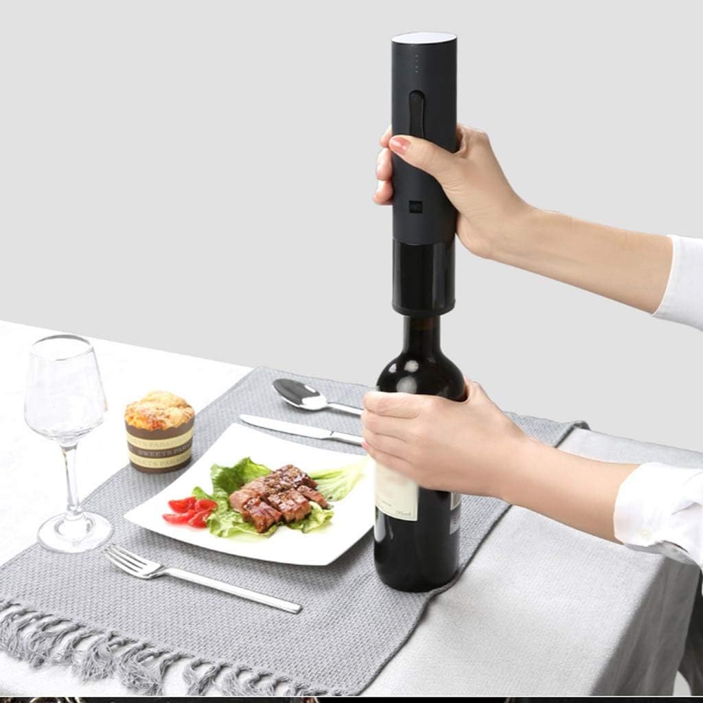Electric Wine Opener Automatic Bottle Opener Kitchen Tool Aluminum Foil Cutter Rechargeable Wine Corkscrew