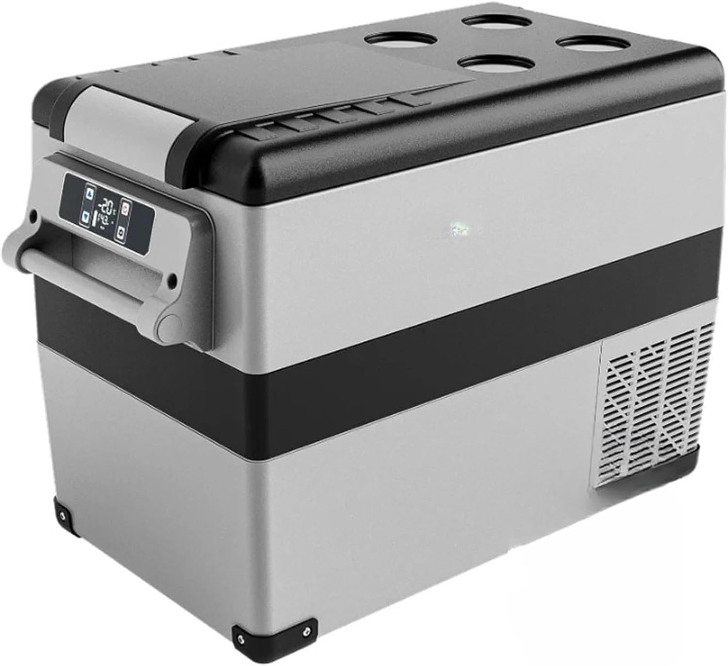 48QT(45L) Electric Cooler, 12V Fridge APP Control, 12V Cooler -4℉~68℉, Portable Freezer 12/24V DC