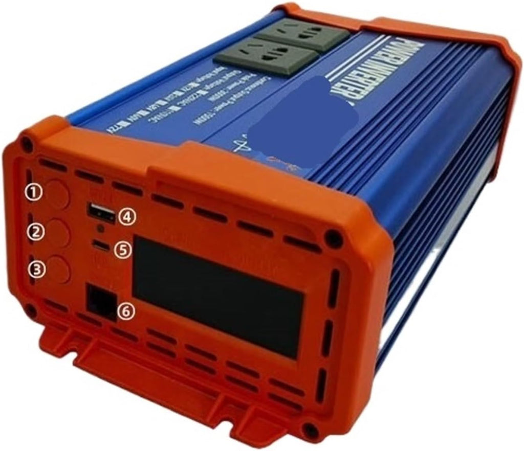 Pure sine Wave Inverter, 12V/24V to 220V, for Home and Vehicle use, Solar Power Conversion, 3000W, 1000W, 2380W.(12V1000Wpuresinewave)