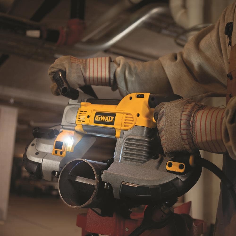 DEWALT Portable Band Saw, Deep Cut, 10 Amp, 5-Inch (DWM120K)