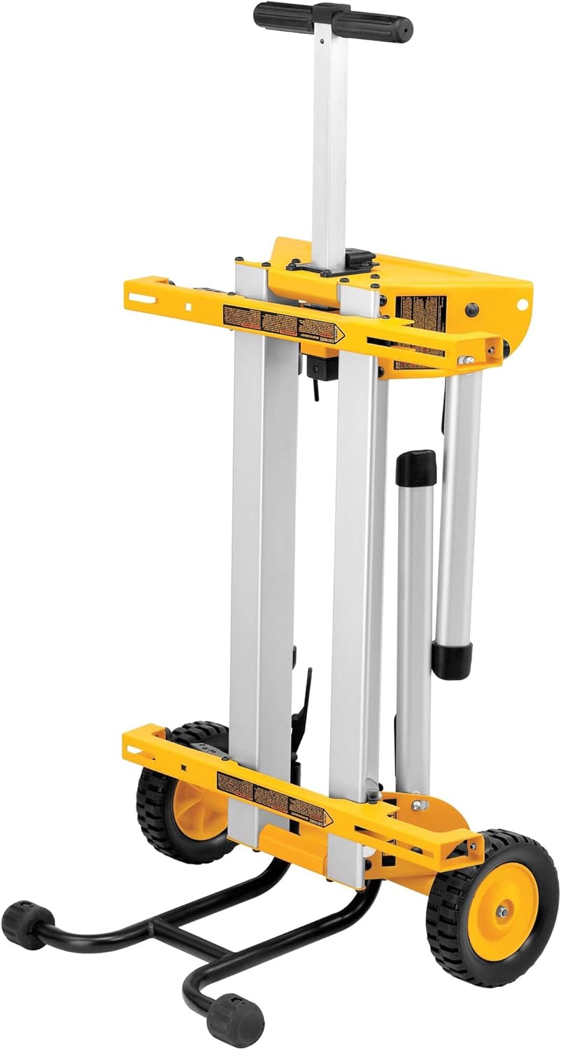 DEWALT Table Saw Stand, Rolling Stand, Collapsible and Portable, Lightweight and Compact (DW7440RS)