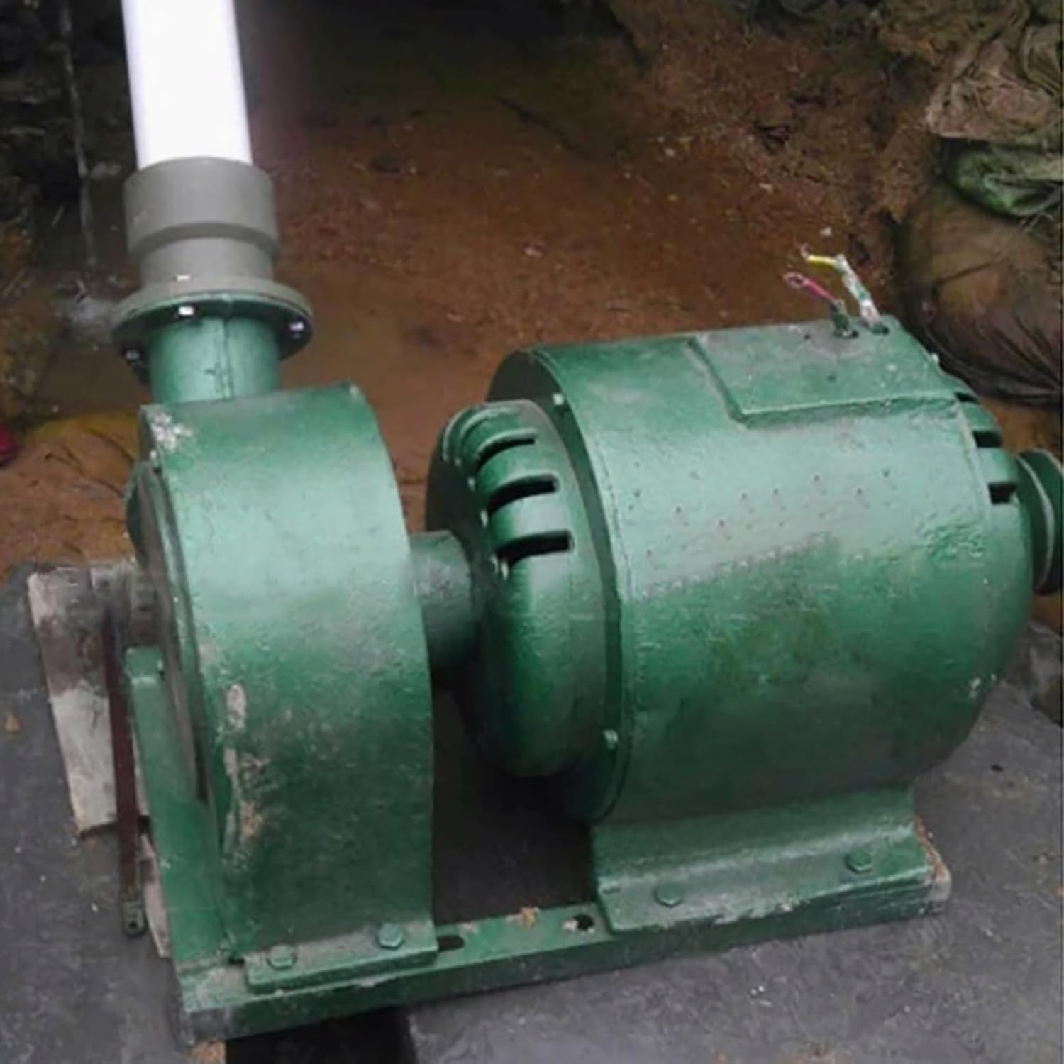 1000W Hydroelectric Power Generator 1KW 220V Water Turbine Generator Water Wheel Generator Free Energy Generator, Pure Copper Coil Hydro Generator for Outdoors, Mountains, Rivers,1000w,220V