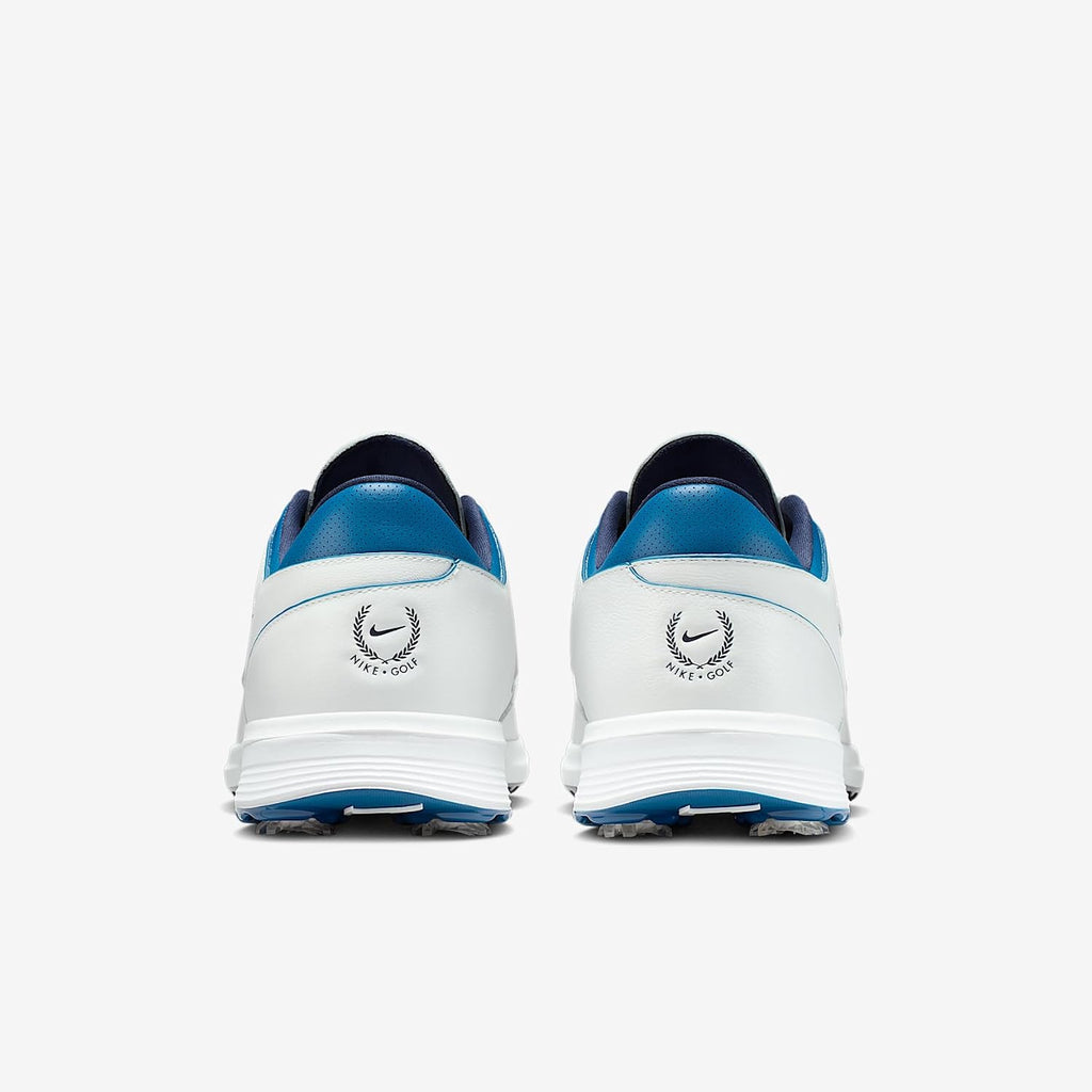 Nike Victory Tour 4 Golf Shoes (Summit White/Court Blue/Metallic Silver)