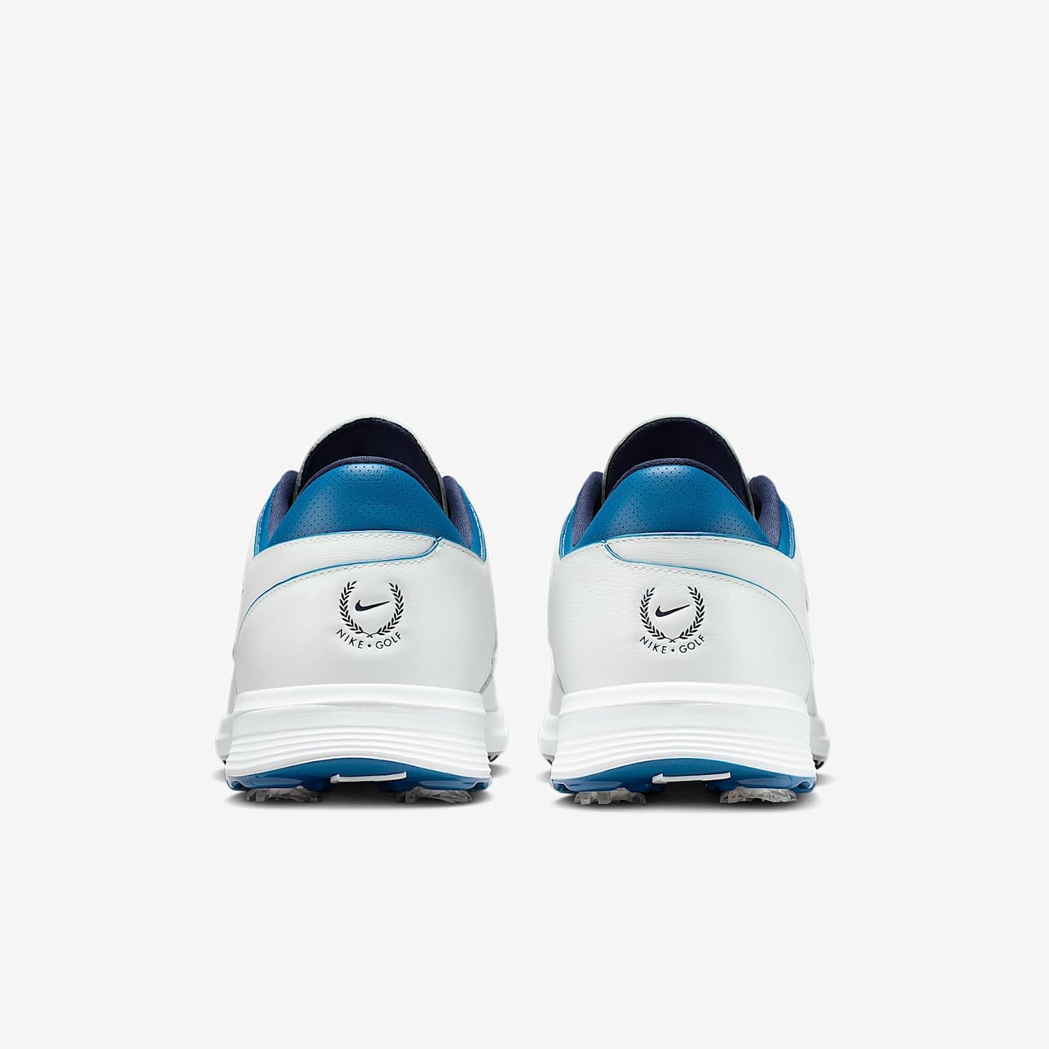 Nike Victory Tour 4 Golf Shoes (Summit White/Court Blue/Metallic Silver)