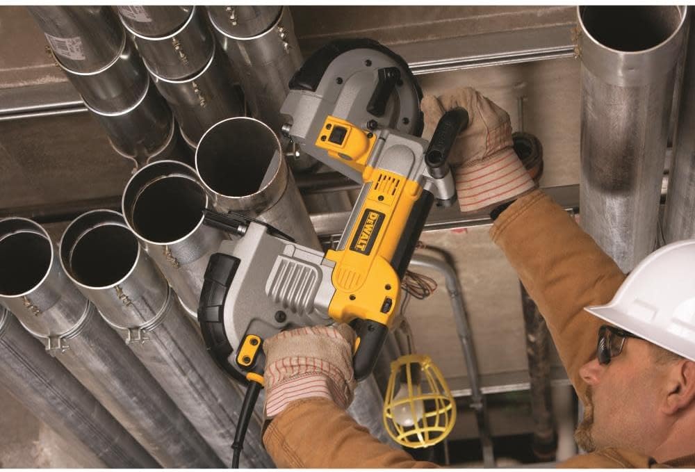 DEWALT Portable Band Saw, Deep Cut, 10 Amp, 5-Inch (DWM120K)