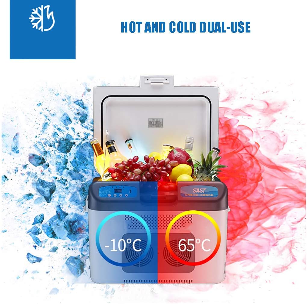 Car Refrigerators Mini Fridge Electric Coolbox Hot Cold Portable Electric Cool Box AC/DC Portable Thermoelectric System