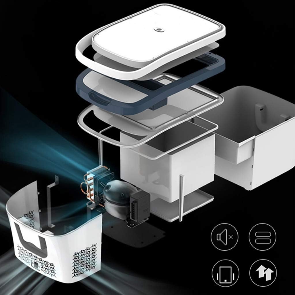 32L Mini Fridge Portable Compressor Refrigerator Freezer Cooler Mini Fridges Small Electric Cool Box for Outdoor Travel