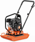 VEVOR Plate Compactor, 7.0 HP Gas Engine, 4451.22 lbf Vibration Compaction Force, 432 sq. in Plate, 5400 RPM Power Tamper, Ground Compactor Rammer for Dirt, Gravel, Asphalt, Foundation, EPA Compliant