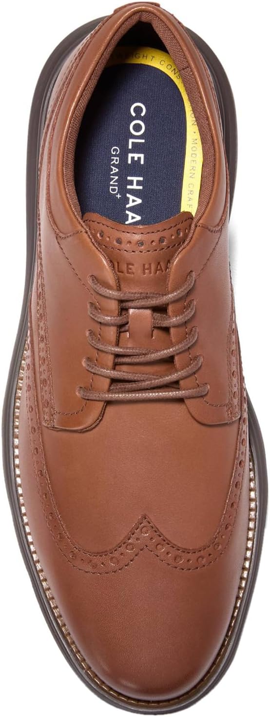 Cole Haan Mens Grand+ Ultra Wing Tip Oxfords