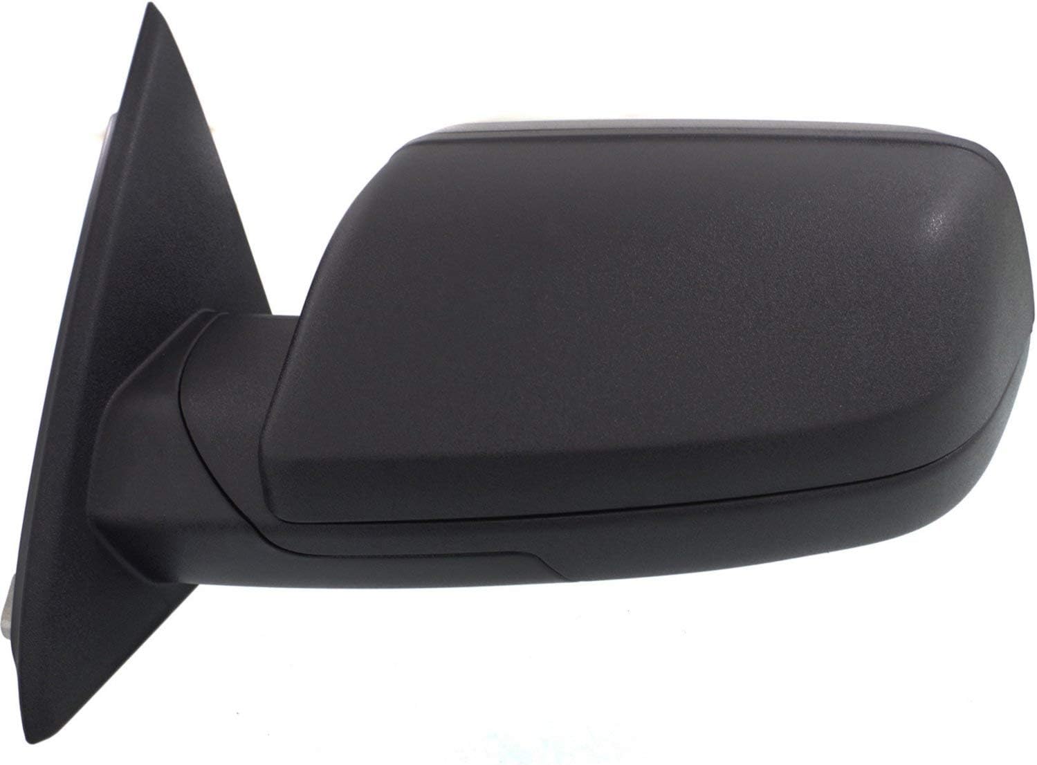 Kool Vue Driver & Passenger Side Power Non-Heated Mirrors for Ford Flex 2013-2019 With Spotter Glass; Without Memory & Puddle Lamp Textured
