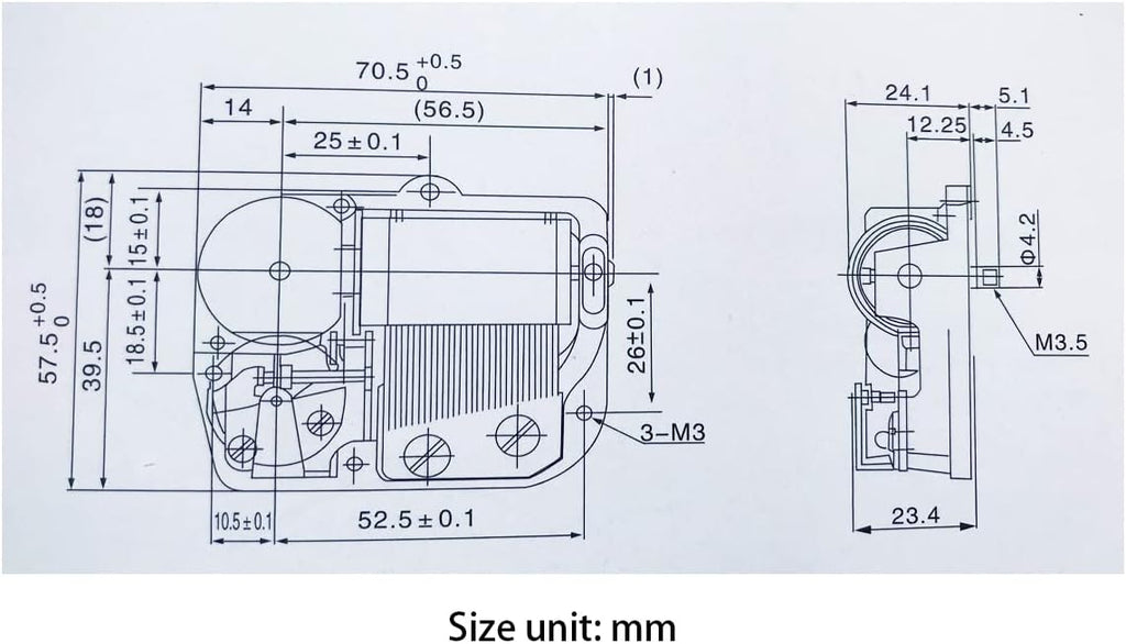 BinkeGG Play [ Castle in The Sky (Carrying You) ] 30 Note Golden Music Box Mechanism Sankyo Music Box Parts Musical Movement for DIY Music Boxes