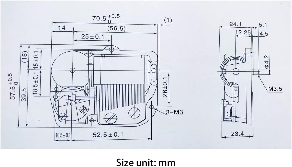 BinkeGG Play [ Castle in The Sky (Carrying You) ] 30 Note Golden Music Box Mechanism Sankyo Music Box Parts Musical Movement for DIY Music Boxes