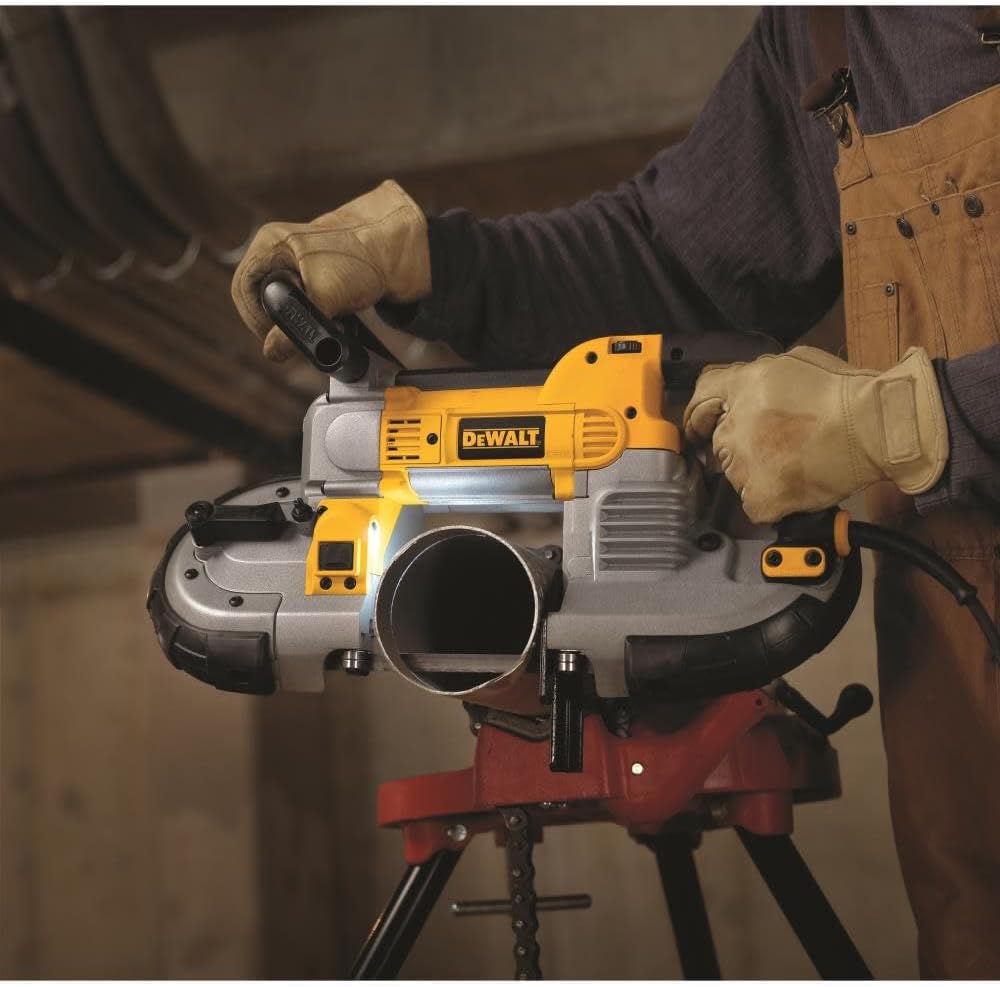 DEWALT Portable Band Saw, Deep Cut, 10 Amp, 5-Inch (DWM120K)