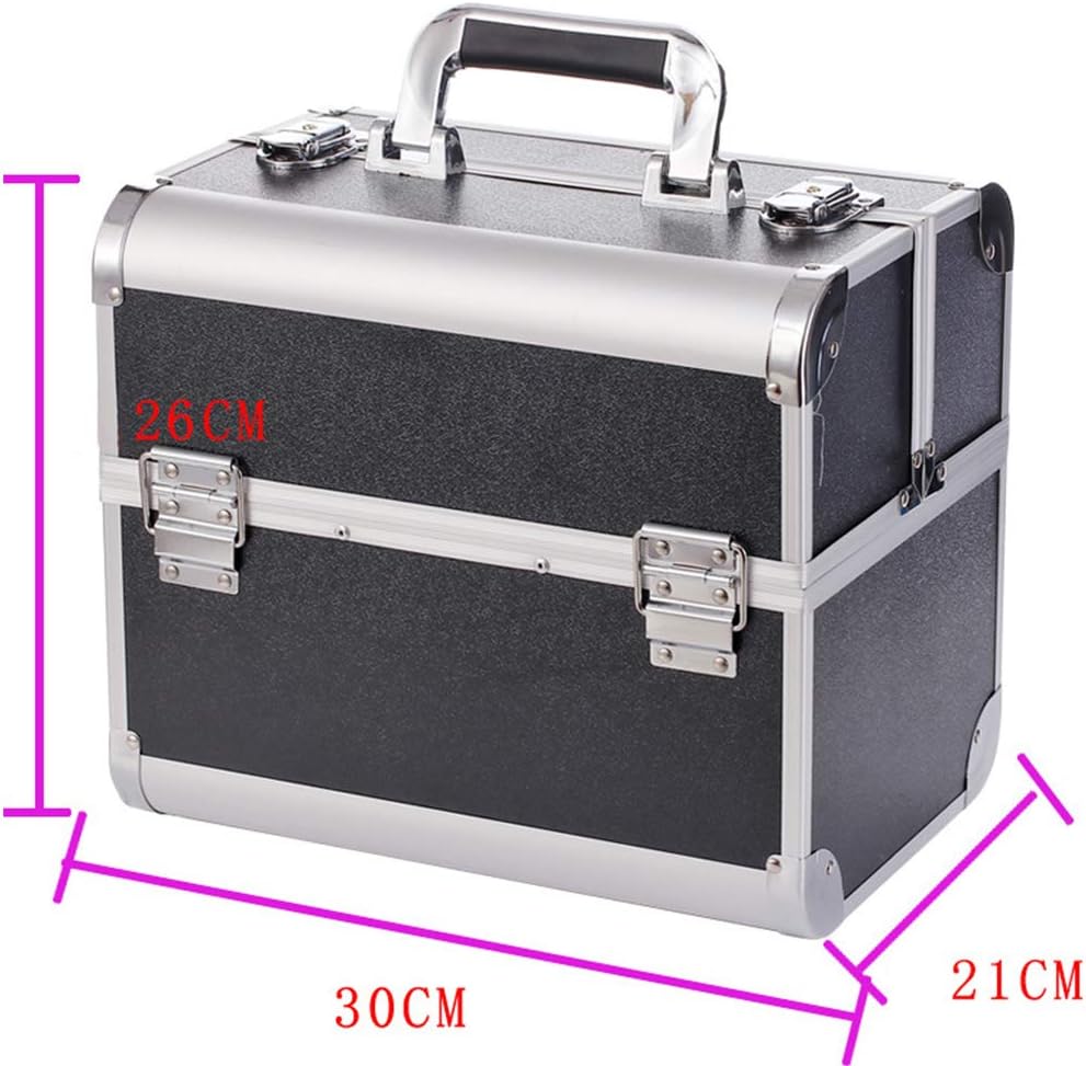Cosmetic Case Vanity Case kable Beauty Makeup Nail Jewelry Portable Case Storage Box