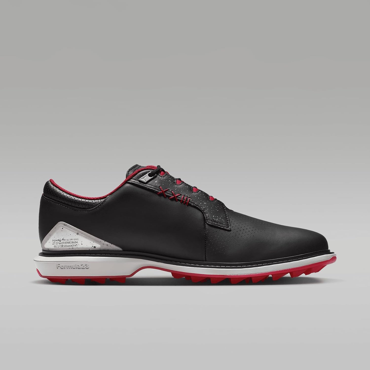 Jordan ADG 5 Golf Shoes (FQ6642-003, Black/Cool Grey/White)