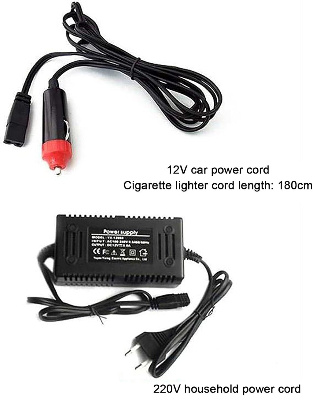 Car Fridge, 6L Mini Portable Car Refrigerator Electric Cool Box Cooler Warmer for Driving Travel Fishing Outdoor