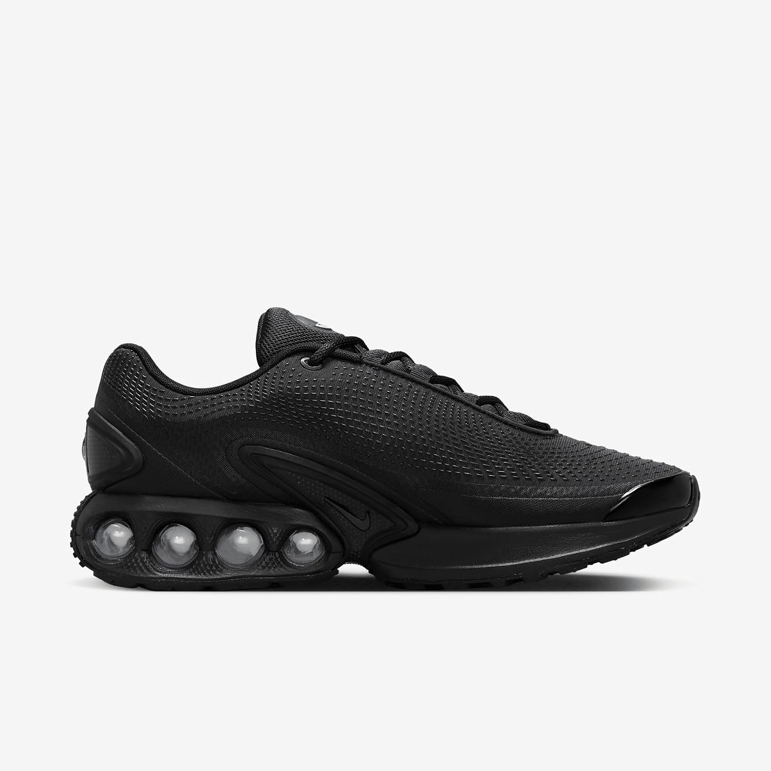 Nike Air Max Dn Shoes (DV3337-006, Black/Black/Metallic Dark Grey/Black)