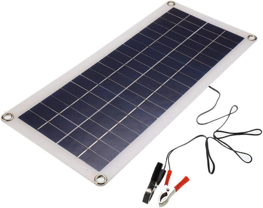 2PC 300W Solar Panel Kit 12V Polycrystalline USB Power Portable Outdoor Rechargeable Solar Cell Solar Generator for Home Phone(with 60A Controller)