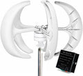 3000W Vertical Turbine Wind Turbine Generator Kit, 12V-220V 5 Blades Lantern Vertical Axis Wind Turbine Generator(With Controller),220v