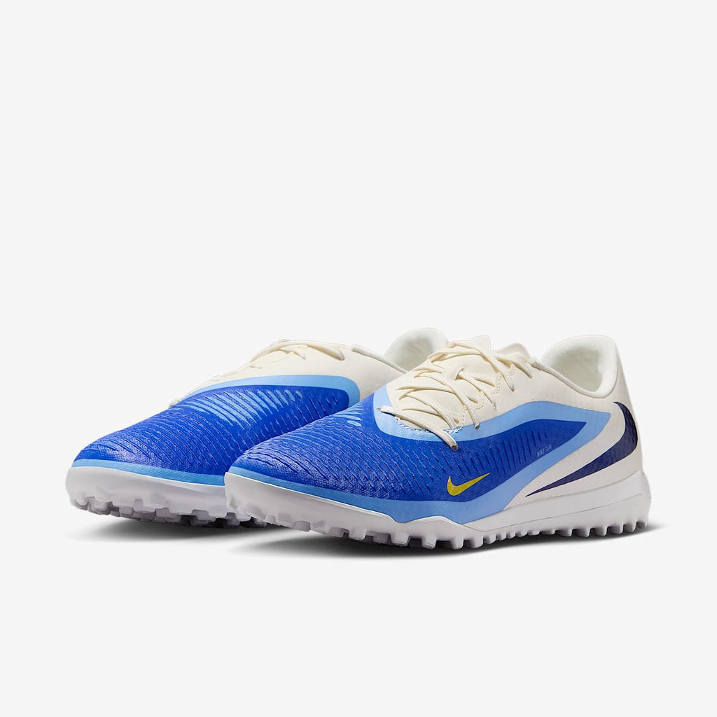 Nike Phantom 6 Low Academy Turf Soccer Shoes (Racer Blue/Dark Obsidian)