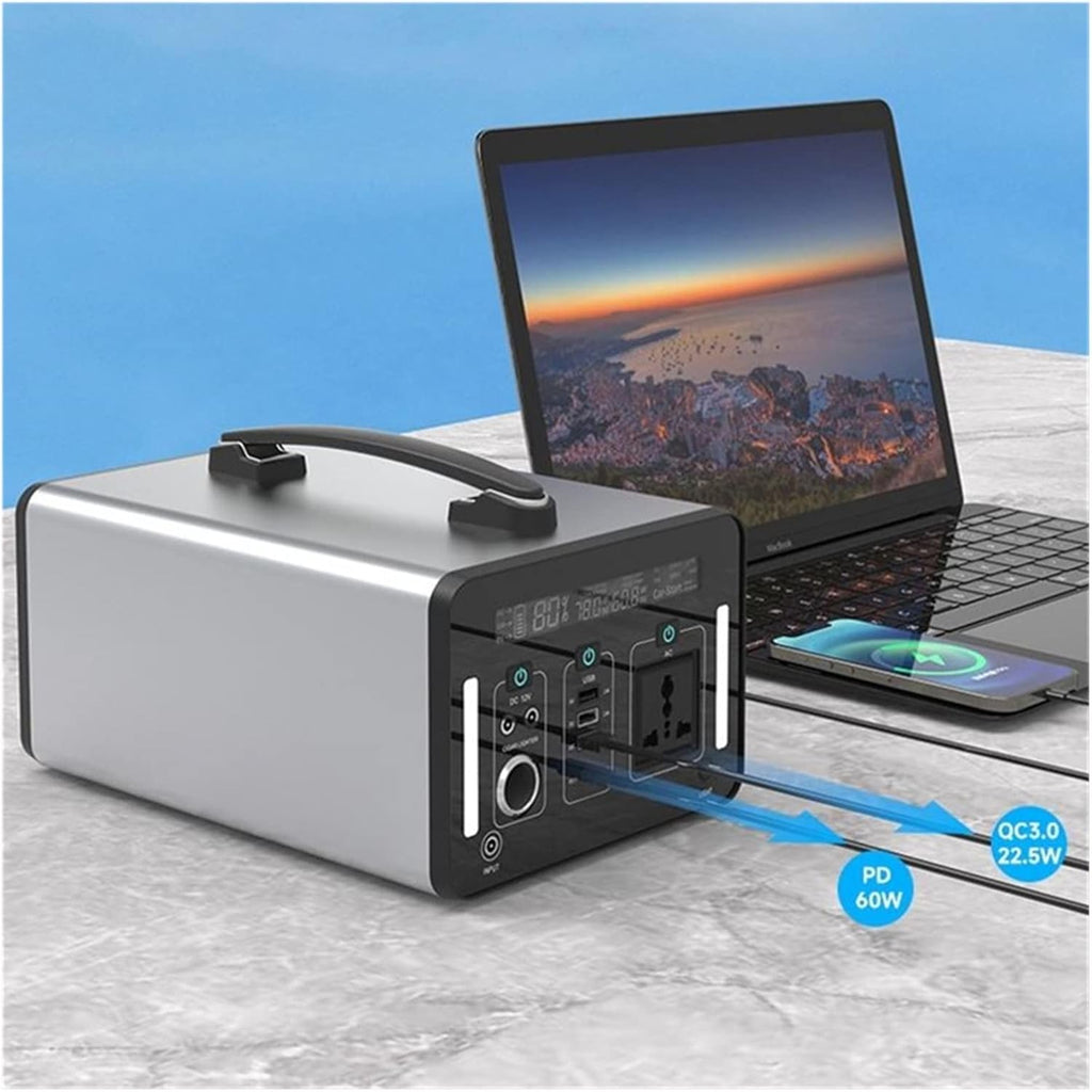 Portable Electric Power Station 1000WH 110V-240V Solar Generator For Home Energy Storage Power Supply Outdoor Camping Drones (Color : 1000W Power Station, Size : E)