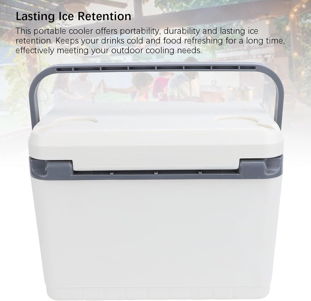 Mini Fridge Electric Cooler and Warmer for Car,15L Insulated Cooler Box,Handheld Food Freezer for Outdoor Picnic Camping
