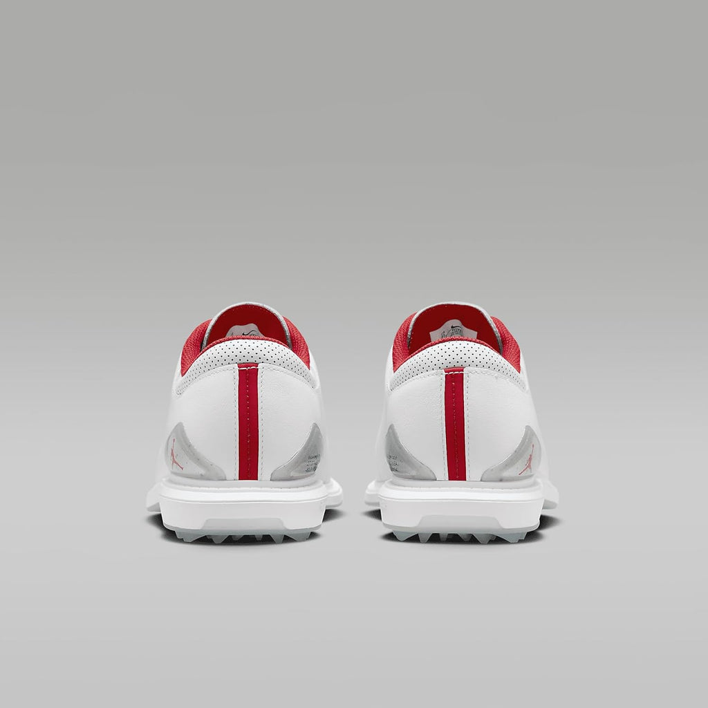 Jordan ADG 5 Golf Shoes (Wide) (FQ7874-100, White/Emerald Rise/Grape Ice)