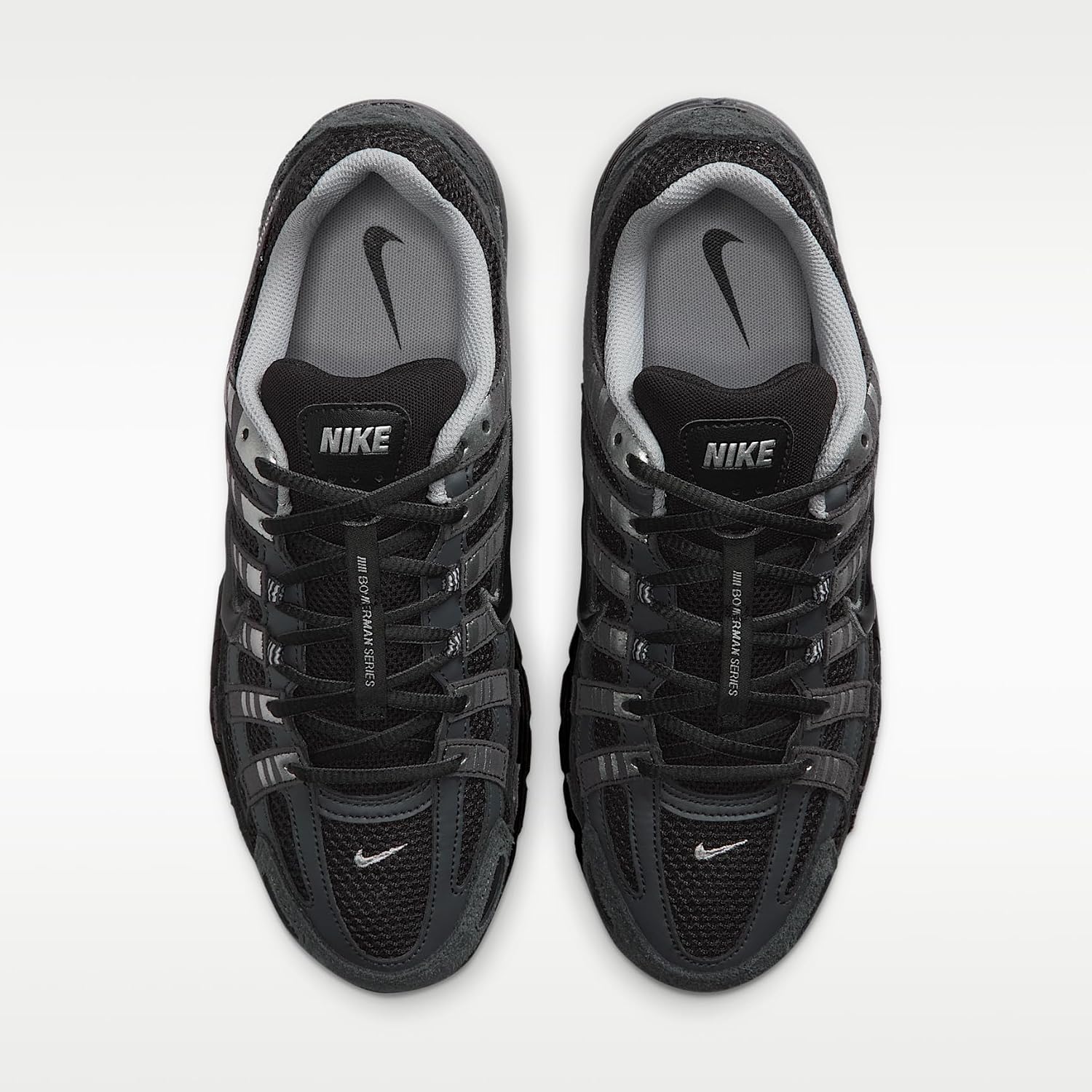 Nike P-6000 Suede Men's Shoes (Anthracite/Chrome/Metallic Silver/Black)