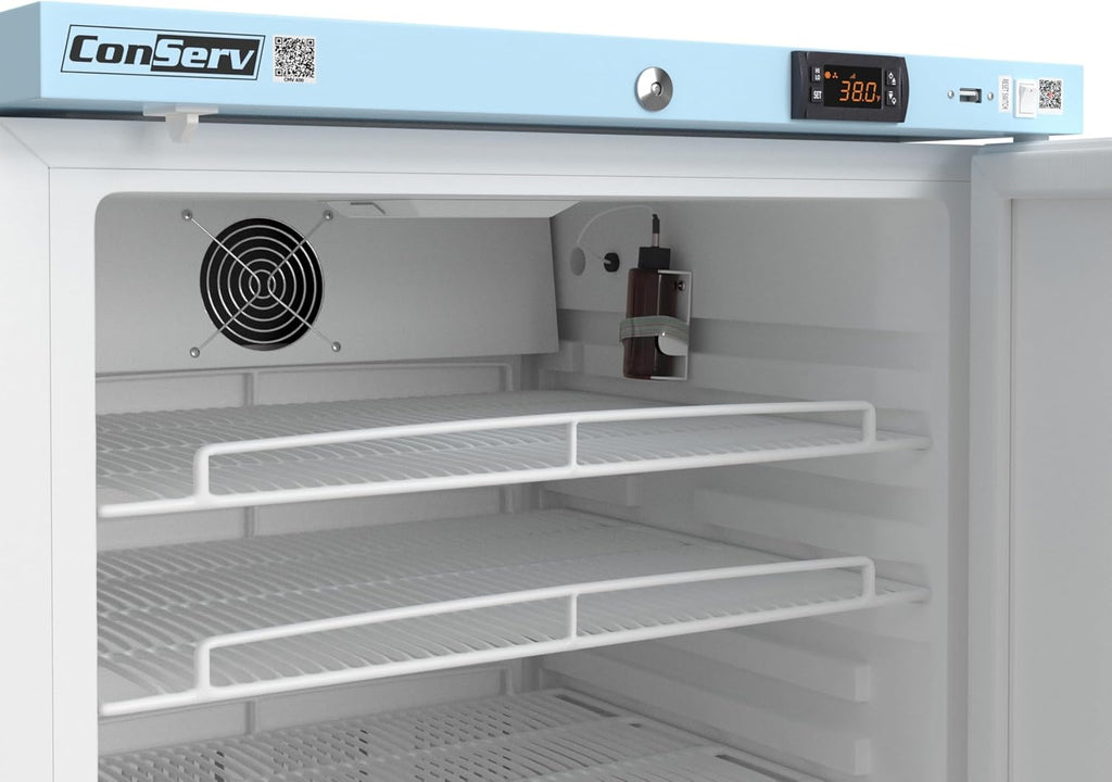 Conserv 24' Pharmacy Refrigerator, 3.9 Cu.Ft Medical Vaccine Fridge, WiFi Temperature Monitoring, Lock & Alarm, Built-In or Freestanding, ETL Listed, 110V