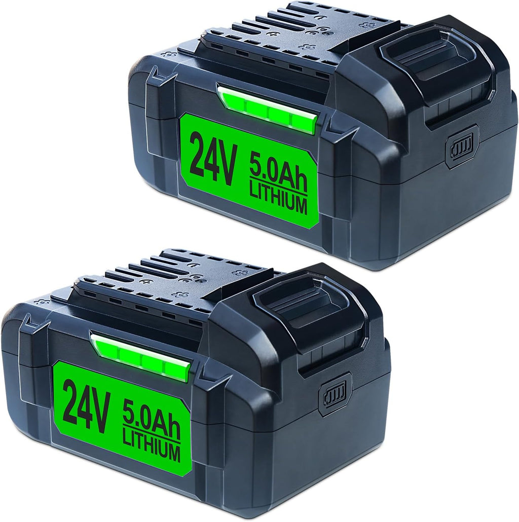 DTK Battery Replacement for Flex 24V Battery 5Ah FX0331-1 2 Packs