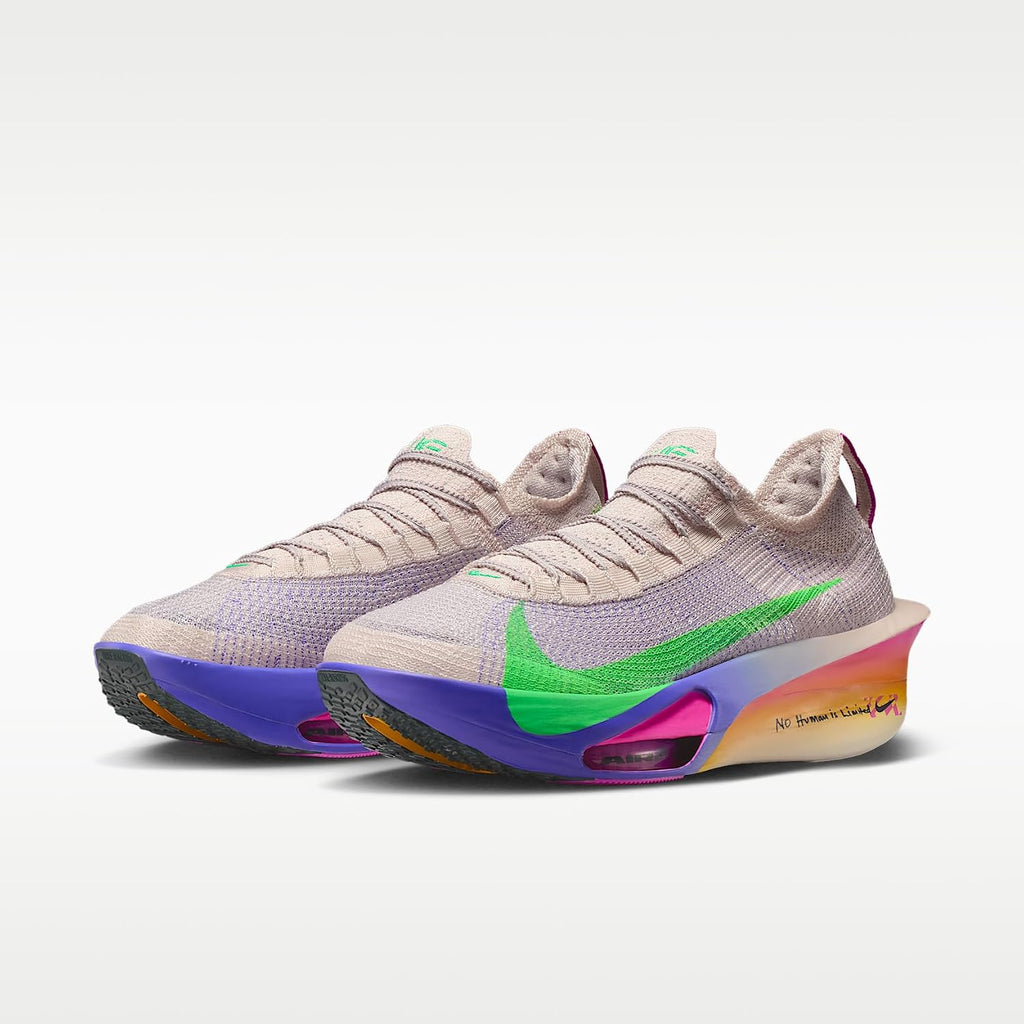 Nike Alphafly 3 'Eliud Kipchoge Men's Road Racing Shoes (Silt Red/Bright Ceramic/Fire Pink/Green Shock)