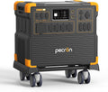 PECRON Portable Power Station E3800 LFP, 3840Wh LiFePO4 Battery Backup, 120/240V 4200W AC Output, Expandable to 53.76kWh Power Station, Solar Generator for Home Use, Emergency, Camping, RV