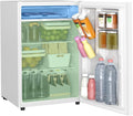 HOMCOM 4.5 Cu.Ft Mini Fridge with Freezer, Single Door Small Refrigerator with Adjustable Thermostat, Energy Efficient, Low Noise, Mini Refrigerator for Bedroom, Dorm, Office, White