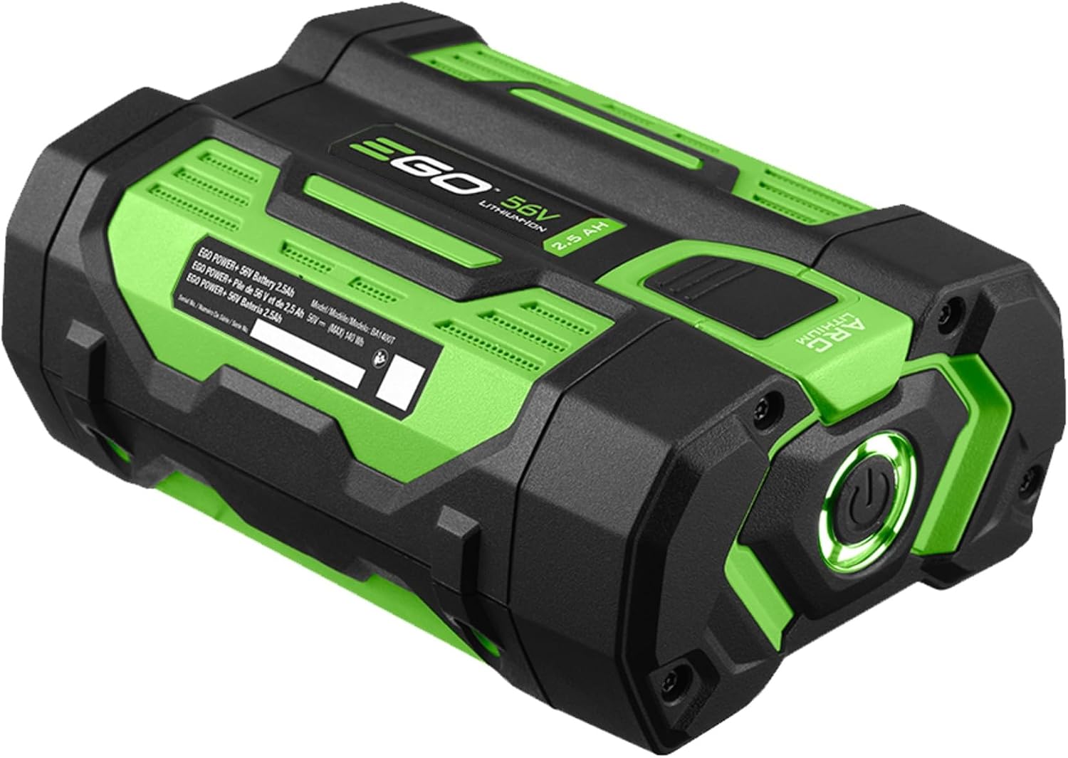 EGO POWER+ Chain Saw, 12' Battery Powered Chainsaw, Electric Cordless, Includes 56V 2.5Ah Battery and Charger - CS1201