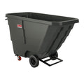 Suncast Commercial Light Duty 1 Cubic Yd. Tilt Truck, Black, Made in the USA