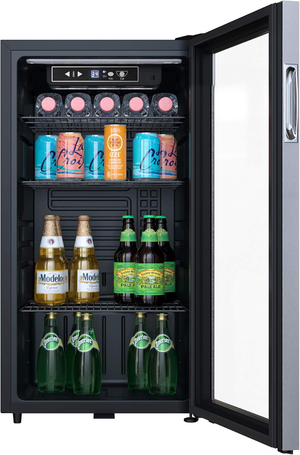 EdgeStar BWC121SSLT 18 Inch Wide 80 Can Capacity Ultra Low Temp Beverage Center