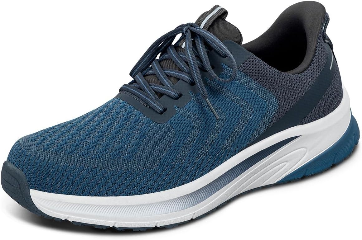 Orthofeet Men's Orthopedic Tilos Hands-Free Water-Repellent Walking Sneaker