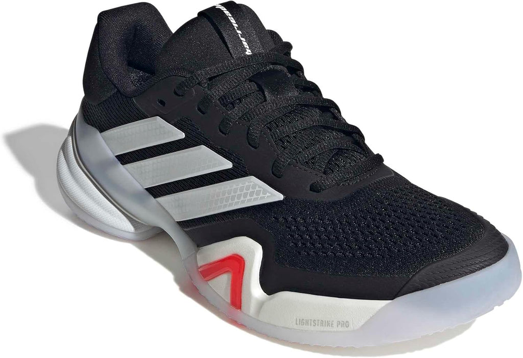 adidas Mens Barricade 14 Tennis Sneakers Shoes - Black, Orange