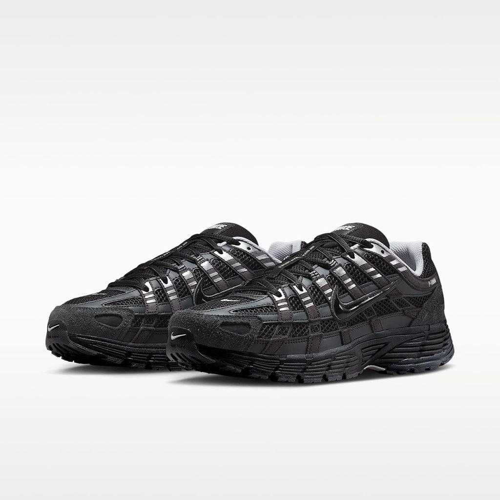 Nike P-6000 Suede Men's Shoes (Anthracite/Chrome/Metallic Silver/Black)