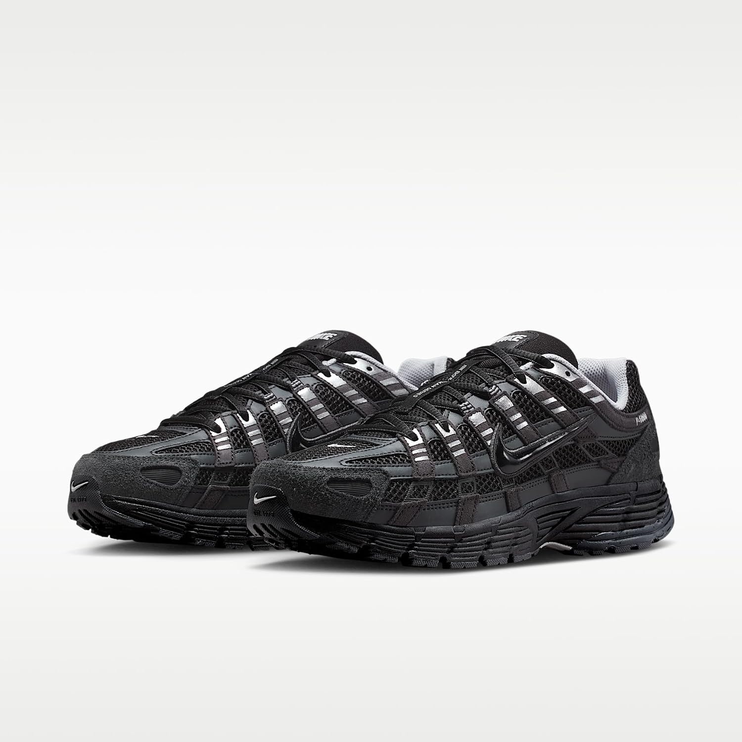 Nike P-6000 Suede Men's Shoes (Anthracite/Chrome/Metallic Silver/Black)