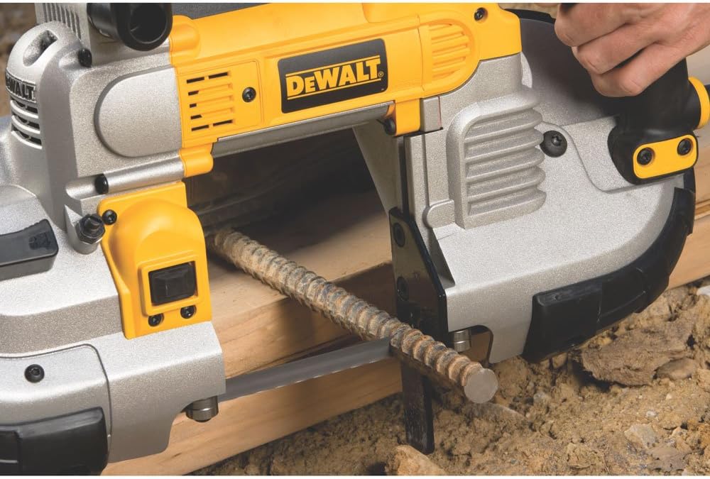 DEWALT Portable Band Saw, Deep Cut, 10 Amp, 5-Inch (DWM120K)