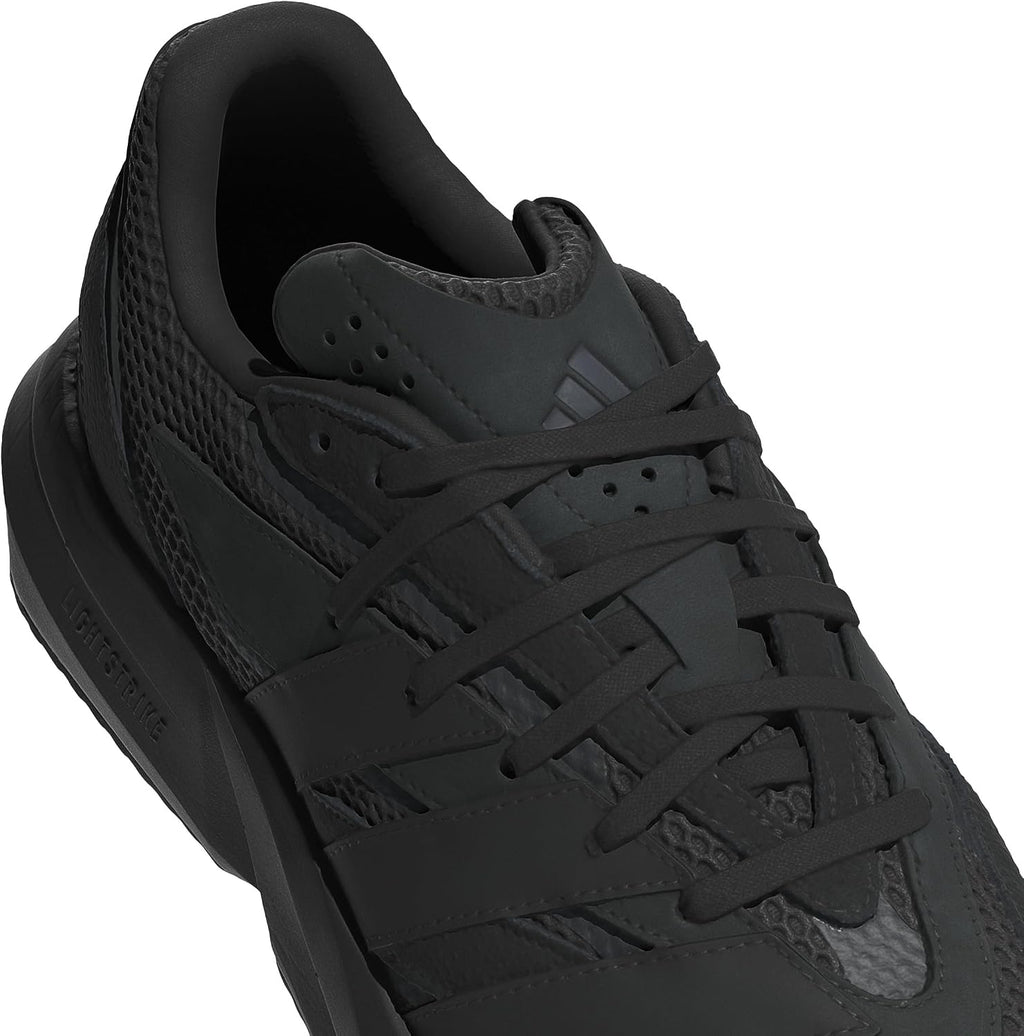 adidas Mens Lightblaze Lace Up Sneakers Shoes Casual - Grey, White