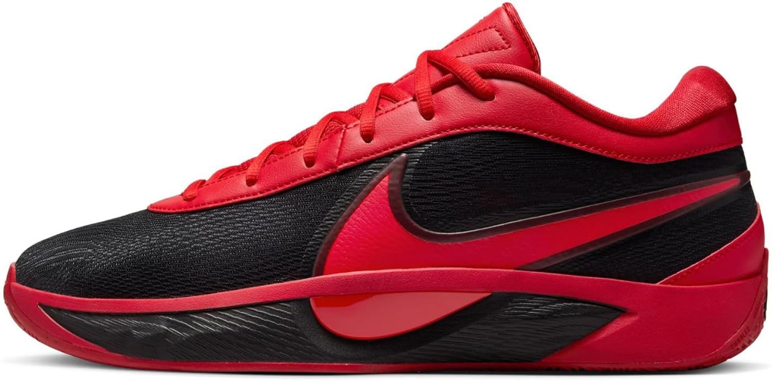 Giannis Freak 6 Basketball Shoes (FJ7792-003, Black/University Red)