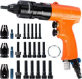 Metric Pneumatic Rivet Nut Tool Kit, Air Rivnut Gun with M6, M8 & M10 Mandrels