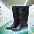 HAIXHX Protection Industrial Safety Footwear，Wear Resistant Industrial Grade Fleece-Lined Insulated Boots for Power Station Maintenance(Foot Length 26.5cm)