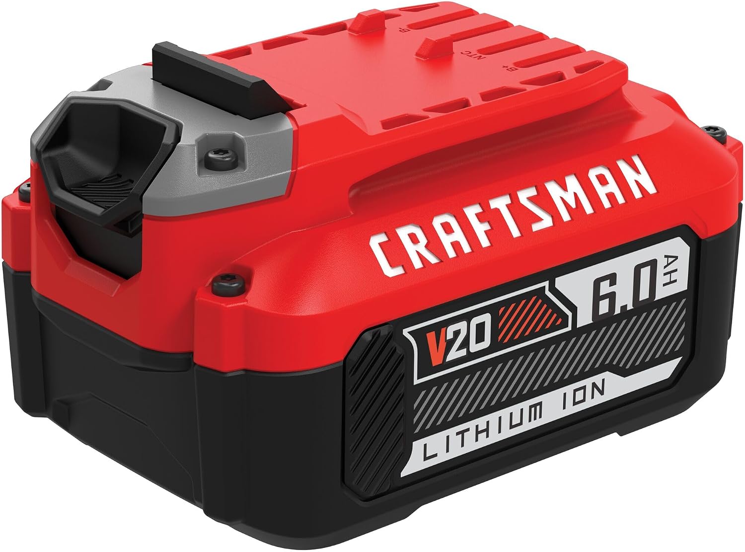 CRAFTSMAN 20V Battery and Charger Set, 4Ah and 6Ah Lithium Ion Batteries and 1 Charger, Cordless Tool Battery Packs (CMCB2046-CK)