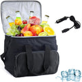 Universal Portable Electric Refrigeration Bag 15 Liters, 12V Dc Car Refrigerator, Good Freshness Preservation Effect, Suitable For Cars, Rv Camping.