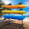 Kayak Storage Rack, Heavy Duty Kayak Racks for Garage and Outdoor Storage, Storage Rack for Kayak, Canoe, Surfboard & Paddleboard.