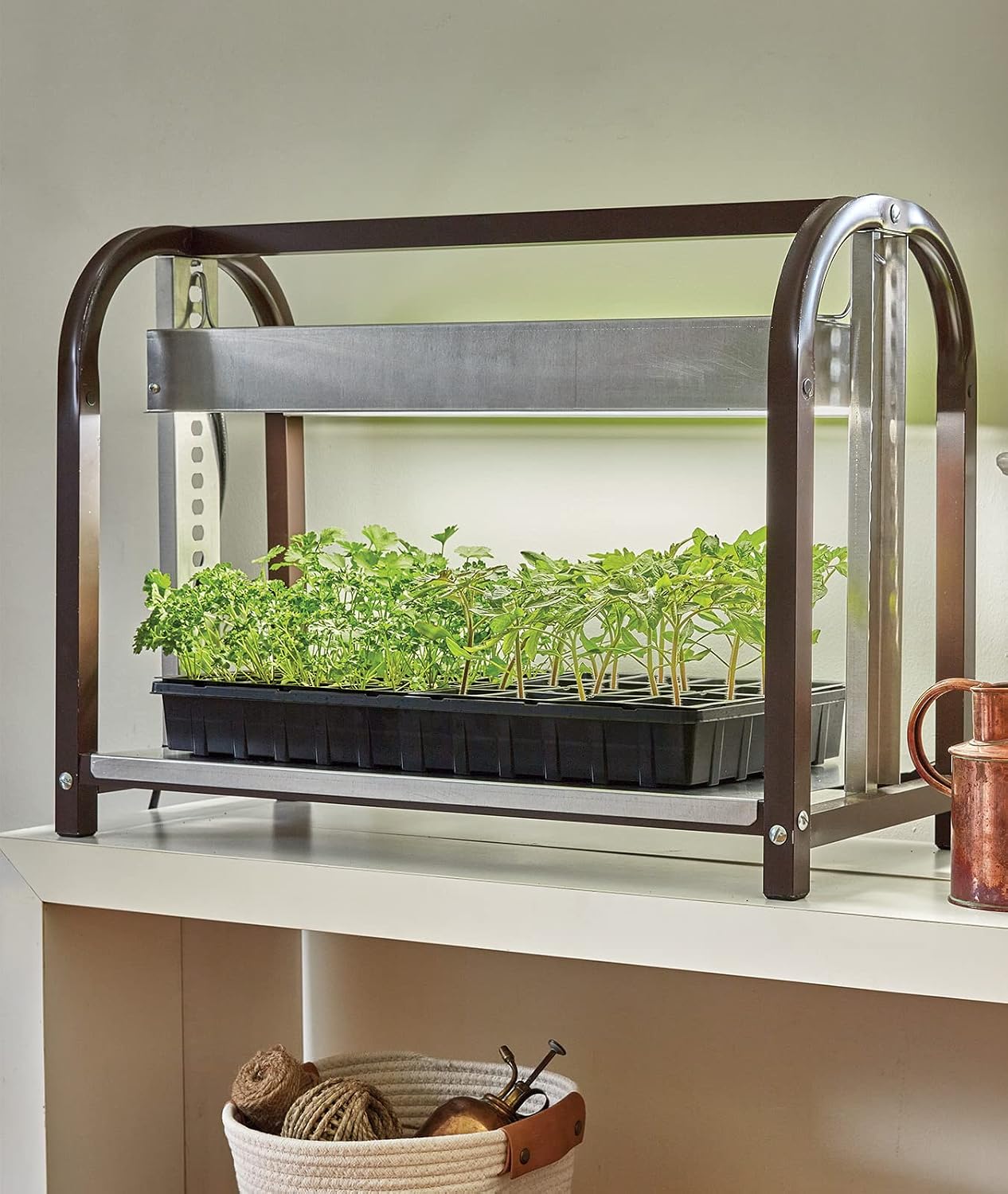 Burpee Exclusive Glow 'n Grow Tabletop Grow Light