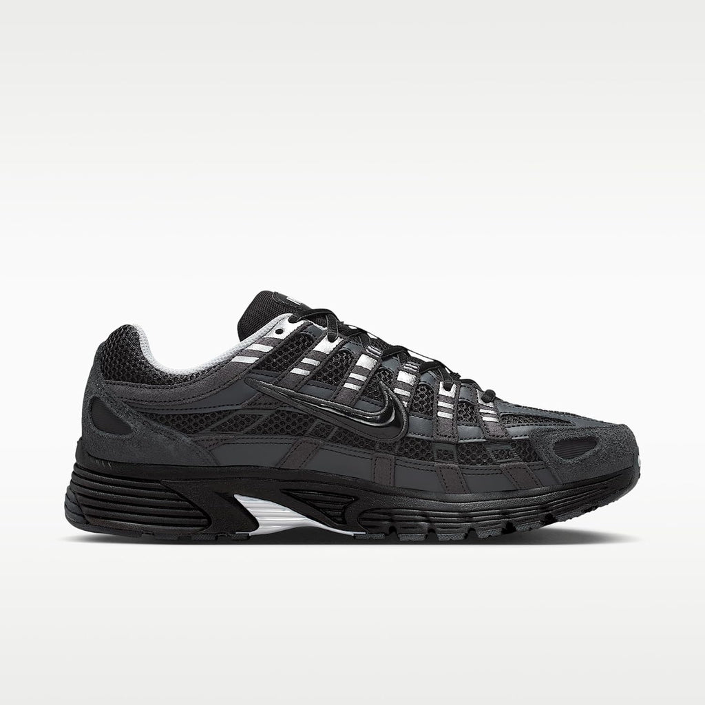 Nike P-6000 Suede Men's Shoes (Anthracite/Chrome/Metallic Silver/Black)